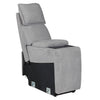 Blaine Console Sectional Greige picture on the white background
