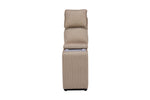 Blaine Console Sectional Sofa Latte front view picture