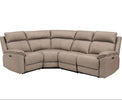 Blaine Corner Sofa Electric Recliner Latte picture on the white background