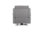 Blaine Electric Recliner Armchair Greige back view picture