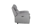 Blaine Electric Recliner Armchair Greige side view picture