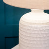 Blair Ceramic Table Lamp 63 cm close view of the ceramic body