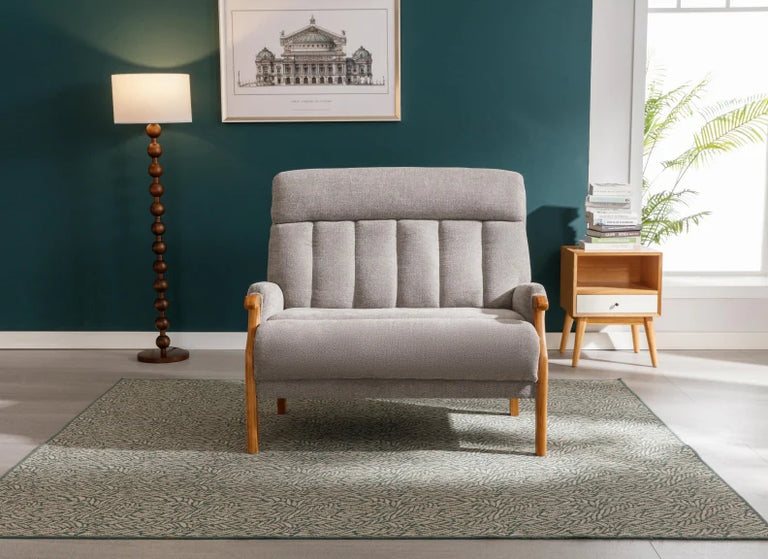 Blaze 2 Seater Sofa Silver