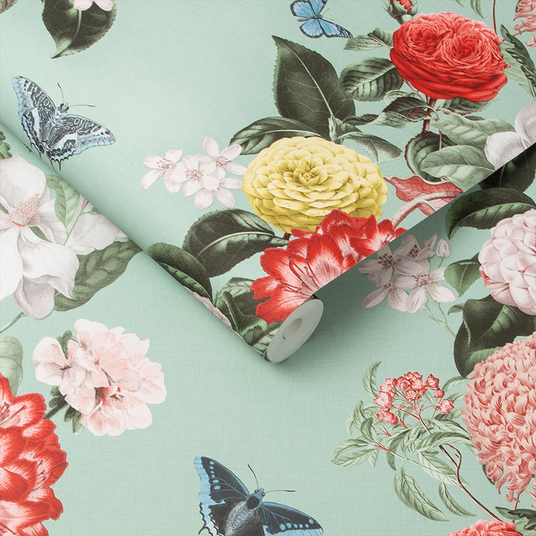 Graham & Brown Bloomsbury Neo Mint Wallpaper