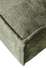 Chic Coffee Table with Olive Footstools for Comfort
