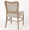 Bonnie Steeple Fabric Dining Chairs Pair of 2 made from a sodid wood and comes in pairs