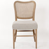 Bonnie Steeple Fabric Dining Chairs Pair of 2 with a seat height 49 cm