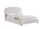 Bonnie Double 4'6" Bed Natural picture on the white background