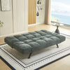 Boston Sofa Bed Liberty Winter Moss sofa reclined to bed
