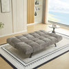 Boston Sofa Bed Liberty Stone picture of sofa reclined to bed