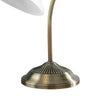 Boston Table Lamp Antique Brass close view picture of the lamp base