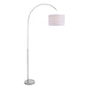 Bow Floor Lamp Satin Nickel Base Only with adjustable height