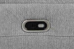 Bowie 2 Seater Recliner Sofa Grey close view picture of the power panel