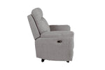 Bowie 2 Seater Recliner Sofa Grey side view picture