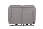 Bowie 2 Seater Recliner Sofa Grey picture from the back