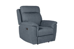 Bowie Electric Recliner Armchair Azul picture on the white background