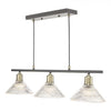 Boyd 3 Light Bar Antique Brass picture on the white background
