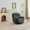 Bremen Electric Recliner Armchair Gunmetal life style picture