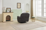 Bremen Electric Recliner Armchair Gunmetal picture from the back