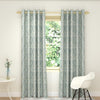 Burgley Blue Eyelet Curtains life style picture