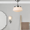 Caden 1 Light Semi Flush life style picture