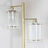 Stunning home accessories—a dazzling crystal floor lamp.
