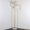 Stylish lighting piece featuring shimmering crystal details.

