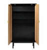 Calvi Cabinet front view picture with both opened doors