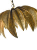 Bold statement light Cara Pendant Antique Gold