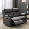Casey 2 Seater Sofa Recliner Anchor life style photo with reclined seat