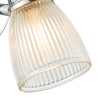 Cedric Bathroom Wall Spotlight Polished Chrome IP44 close view picture of the shade