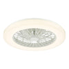 Ceiling Fan Flush White Fitting Only LED picture with turned on light