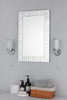 Century Bathroom Wall Light Polished Chrome Opal Glass IP44 perfect for bathrooms