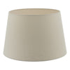 Cezanne Faux Silk Tapered Drum Shade 35cm Taupe picture on the white background