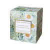 Aromatic candle with chamomile and wild thyme scents.