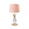 Champagne Pineapple Table Lamp picture on the white background