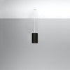 Hanging lights pendant light Sollux Lighting Chandelier OTTO 15 black