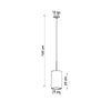 Modern chandeliers ceiling lamps Sollux Lighting Chandelier OTTO 15 black