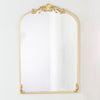 Luxury 76cm Gold Mirror, Charlotte Design with Brass Finish
