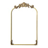 Elegant Charlotte Mirror 76cm Gold with a Brass Effect Finish
