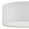 Cierro 3 Light Flush 40 cm Ivory - Flush Ceiling Light for Home Decor