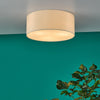 Cierro 3 Light Flush 40 cm Taupe life style picture