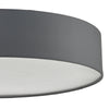 Cierro 6 Light Flush Grey close view picture of the shade