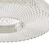 Cimona Flush Acrylic Large LED close view picture of the design