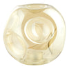 Mix & Match Closed Organic Amber Glass G9 10cm picture of the dimpled shade design