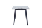 Cody Rectangle Dining Table 120 cm side view picture