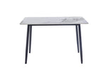 Cody Rectangle Dining Table 160 cm front view picture