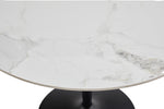 Cody Round Dining Table 80 cm close view picture of the tables top