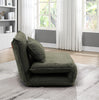 Corso Sofa Bed Winter Moss life style close view photo from the left