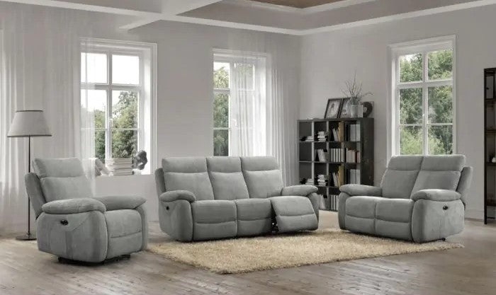 Covington 2 Seater Sofa Electric Recliner Taupe
